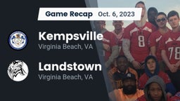 Recap: Kempsville  vs. Landstown  2023