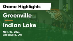 Greenville  vs Indian Lake  Game Highlights - Nov. 27, 2023