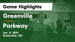 Greenville  vs Parkway  Game Highlights - Jan. 8, 2024