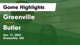 Greenville  vs Butler  Game Highlights - Jan. 17, 2024