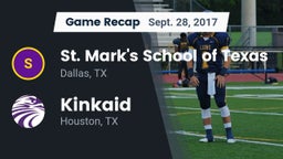 Recap: St. Mark's School of Texas vs. Kinkaid  2017