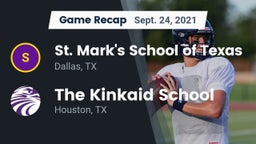 Recap: St. Mark's School of Texas vs. The Kinkaid School 2021