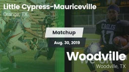 Matchup: Little vs. Woodville  2019