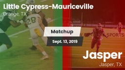 Matchup: Little vs. Jasper  2019