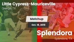 Matchup: Little vs. Splendora  2019