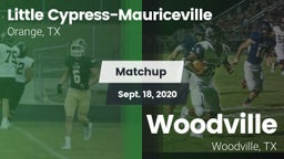 Matchup: Little vs. Woodville  2020