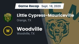 Recap: Little Cypress-Mauriceville  vs. Woodville  2020