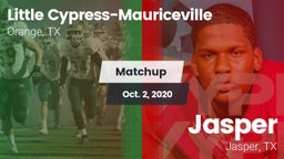Matchup: Little vs. Jasper  2020