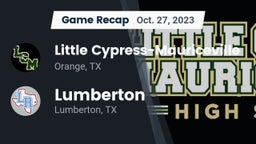 Recap: Little Cypress-Mauriceville  vs. Lumberton  2023