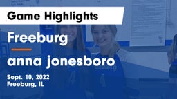 Freeburg  vs anna jonesboro Game Highlights - Sept. 10, 2022