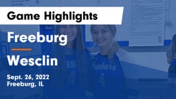 Freeburg  vs Wesclin Game Highlights - Sept. 26, 2022