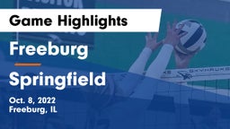 Freeburg  vs Springfield Game Highlights - Oct. 8, 2022