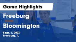 Freeburg  vs Bloomington Game Highlights - Sept. 1, 2023