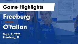 Freeburg  vs O'fallon Game Highlights - Sept. 2, 2023