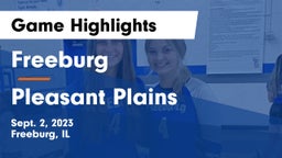 Freeburg  vs Pleasant Plains Game Highlights - Sept. 2, 2023