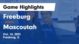 Freeburg  vs Mascoutah Game Highlights - Oct. 14, 2023