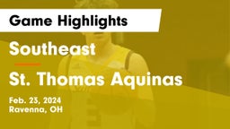 Southeast  vs St. Thomas Aquinas  Game Highlights - Feb. 23, 2024