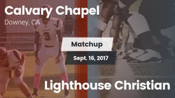 Matchup: Calvary Chapel High vs. Lighthouse Christian 2017