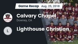 Recap: Calvary Chapel  vs. Lighthouse Christian 2018