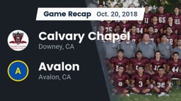 Recap: Calvary Chapel  vs. Avalon  2018