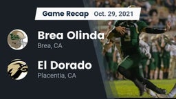 Recap: Brea Olinda  vs. El Dorado  2021