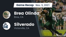 Recap: Brea Olinda  vs. Silverado  2021