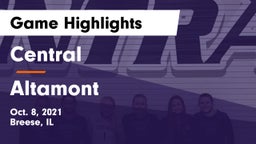Central  vs Altamont  Game Highlights - Oct. 8, 2021