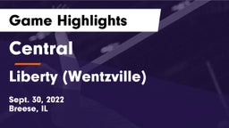 Central  vs Liberty (Wentzville)  Game Highlights - Sept. 30, 2022