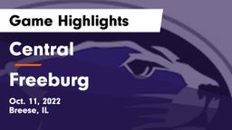 Central  vs Freeburg  Game Highlights - Oct. 11, 2022