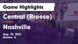 Central  (Breese) vs Nashville Game Highlights - Aug. 29, 2023