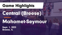 Central  (Breese) vs Mahomet-Seymour  Game Highlights - Sept. 1, 2023