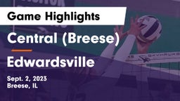 Central  (Breese) vs Edwardsville  Game Highlights - Sept. 2, 2023