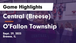 Central  (Breese) vs O'Fallon Township  Game Highlights - Sept. 29, 2023