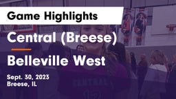 Central  (Breese) vs Belleville West  Game Highlights - Sept. 30, 2023