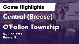 Central  (Breese) vs O'Fallon Township  Game Highlights - Sept. 30, 2023