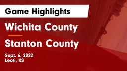 Wichita County  vs Stanton County  Game Highlights - Sept. 6, 2022