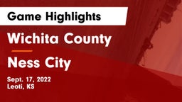 Wichita County  vs Ness City  Game Highlights - Sept. 17, 2022