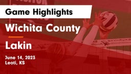 Wichita County  vs Lakin  Game Highlights - June 14, 2023