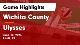 Wichita County  vs Ulysses  Game Highlights - June 14, 2023