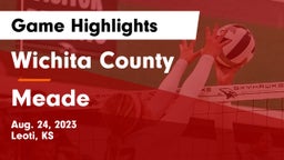 Wichita County  vs Meade  Game Highlights - Aug. 24, 2023