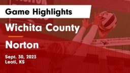 Wichita County  vs Norton  Game Highlights - Sept. 30, 2023