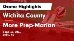Wichita County  vs More Prep-Marian  Game Highlights - Sept. 30, 2023