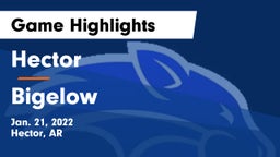 Hector  vs Bigelow  Game Highlights - Jan. 21, 2022