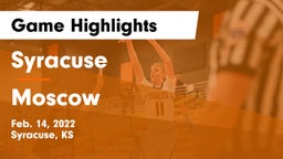 Syracuse  vs Moscow Game Highlights - Feb. 14, 2022