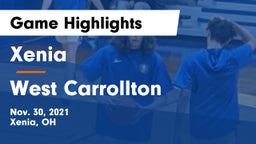 Xenia  vs West Carrollton  Game Highlights - Nov. 30, 2021