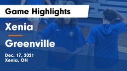 Xenia  vs Greenville  Game Highlights - Dec. 17, 2021