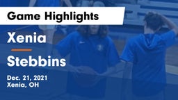 Xenia  vs Stebbins  Game Highlights - Dec. 21, 2021
