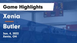 Xenia  vs Butler  Game Highlights - Jan. 4, 2022