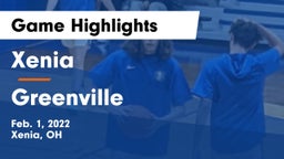 Xenia  vs Greenville  Game Highlights - Feb. 1, 2022