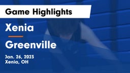 Xenia  vs Greenville  Game Highlights - Jan. 26, 2023